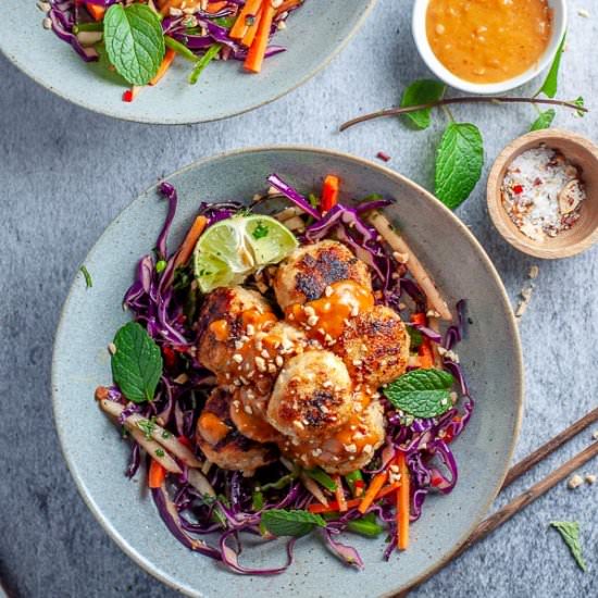 Thai Chicken Meatballs