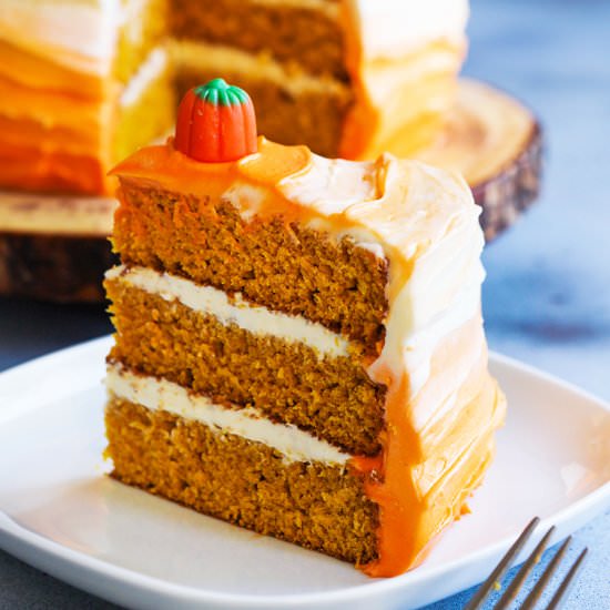 Pumpkin Spice Layer Cake