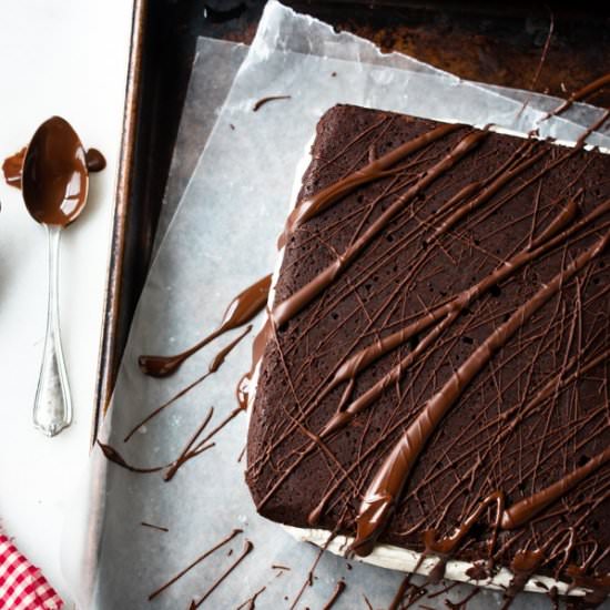 Bailey’s Chocolate Ice Cream Cake