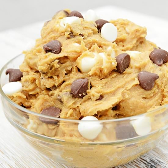 Pumpkin Chocolate Chip Cookie Dough