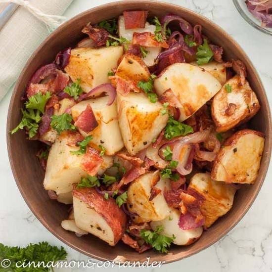 Warm German Potato Salad