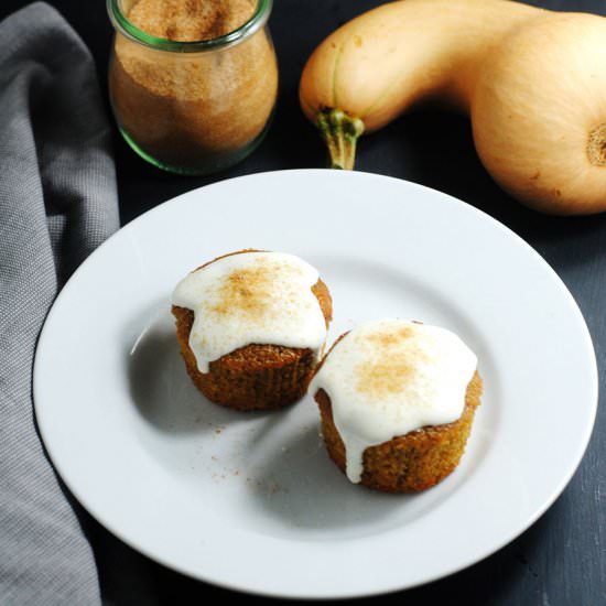 Butternut squash mufifns