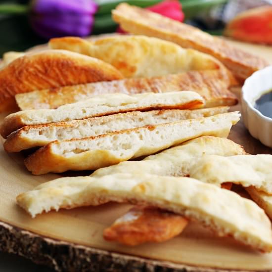Four-Ingredient Baked Flatbread