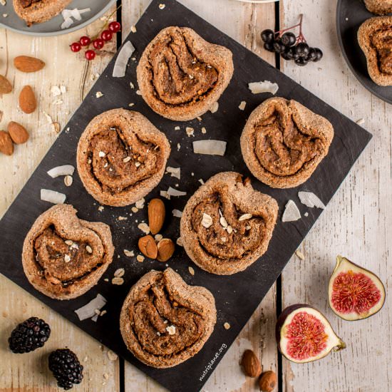 No Yeast Vegan Cinnamon Rolls