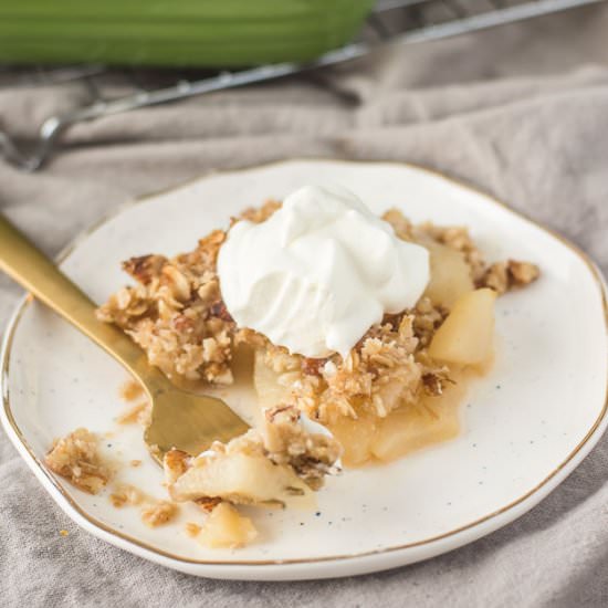 Simple Pear Crisp
