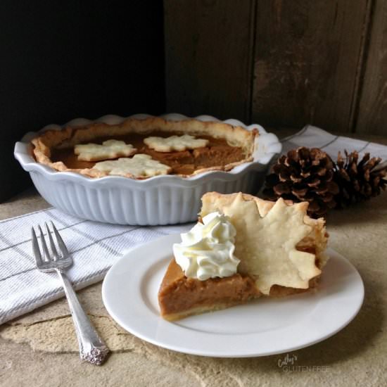 Gluten Free Pumpkin Pie
