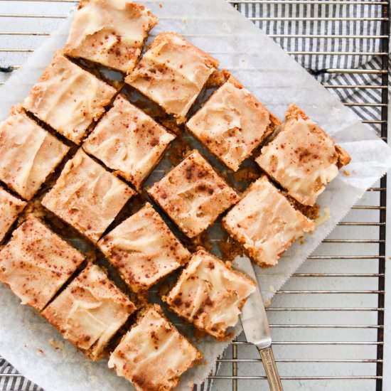 Paleo Apple Blondies
