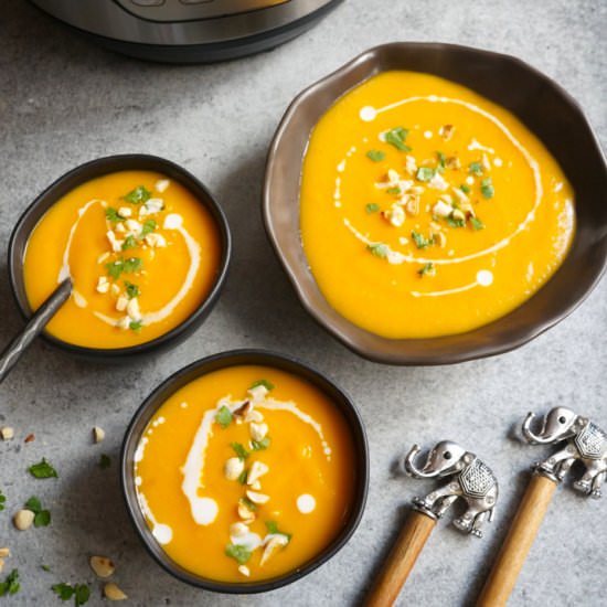 Thai Curried Butternut Squash Soup