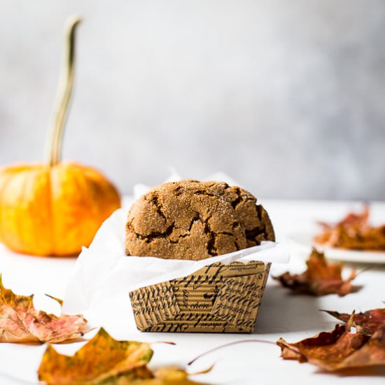 Burnt Sugar Ginger Cookies