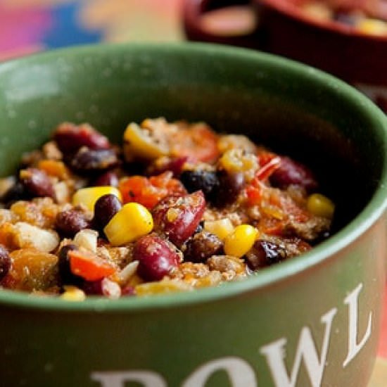 Crockpot Pumpkin Chili