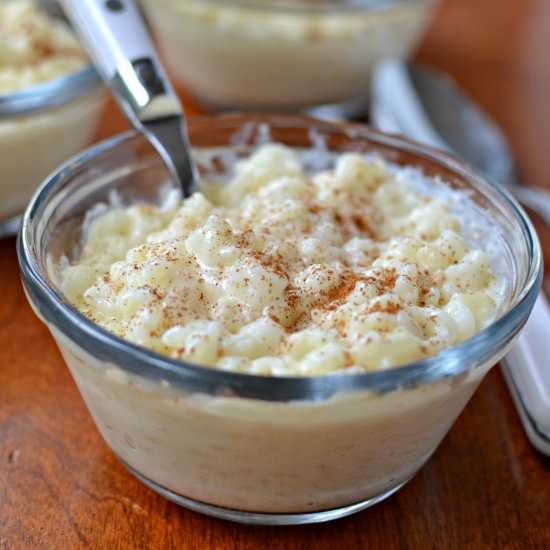 Delectable Easy Rice Pudding