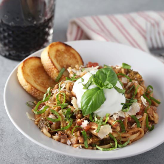 One-Pot Spaghetti Dinner