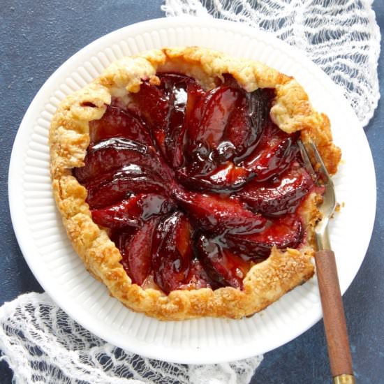 Easy Plum Galette
