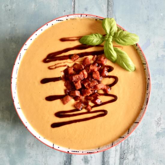 Butternut Squash and Chorizo Soup