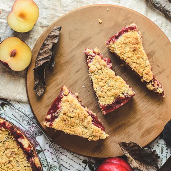 Plum Crumb Cake