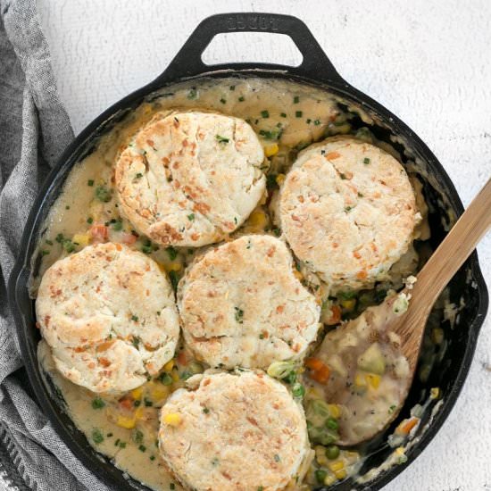 Vegetable Pot Pie Skillet