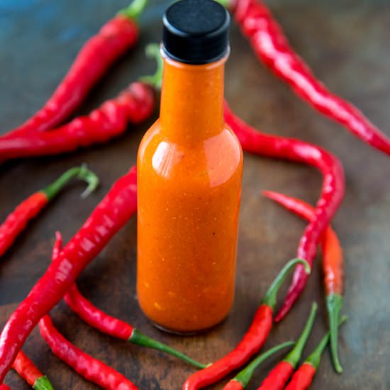 Homemade Cayenne Pepper Sauce