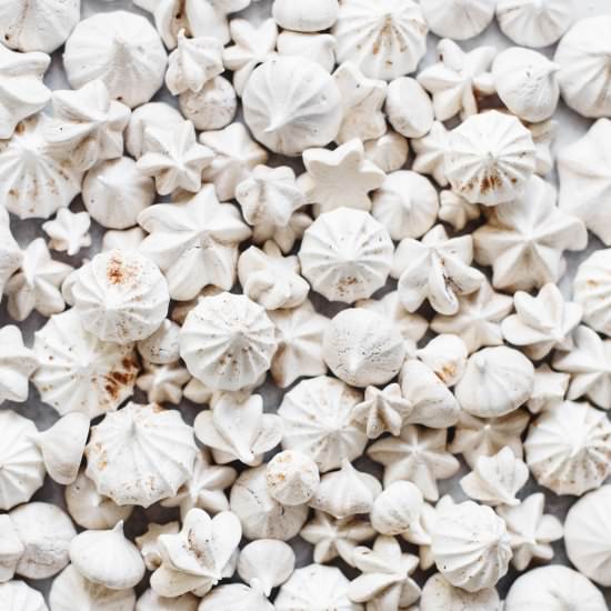 Malted Meringue Kisses