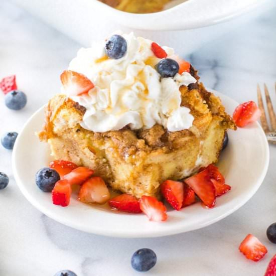Overnight French Toast Casserole