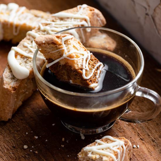 Apricot Walnut Biscotti