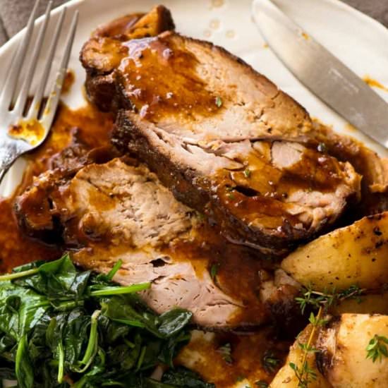 Slow Cooker Pork Loin Roast