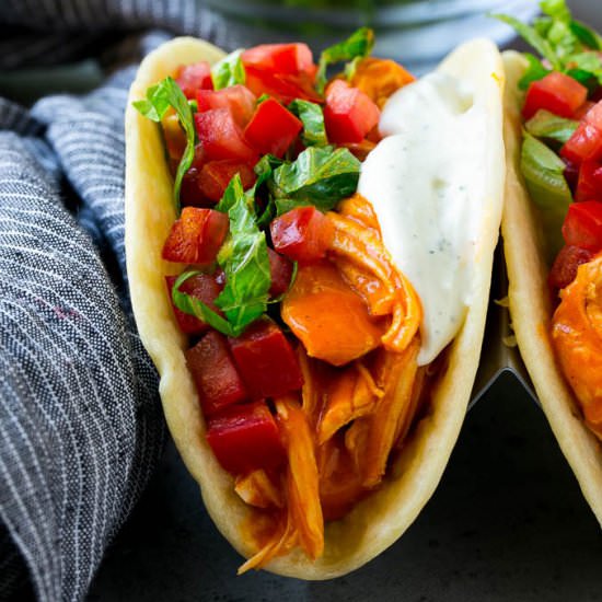Buffalo Chicken Tacos