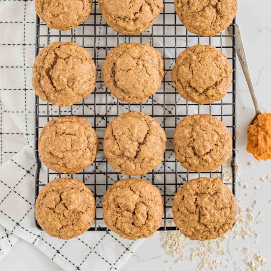 One Bowl Pumpkin Spice Muffins