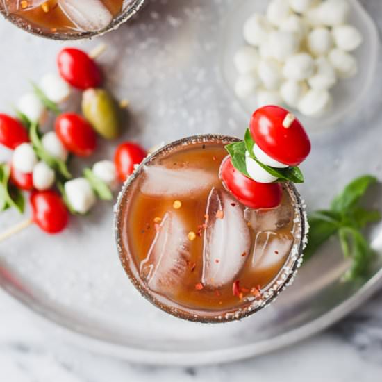 Caprese Bloody Mary