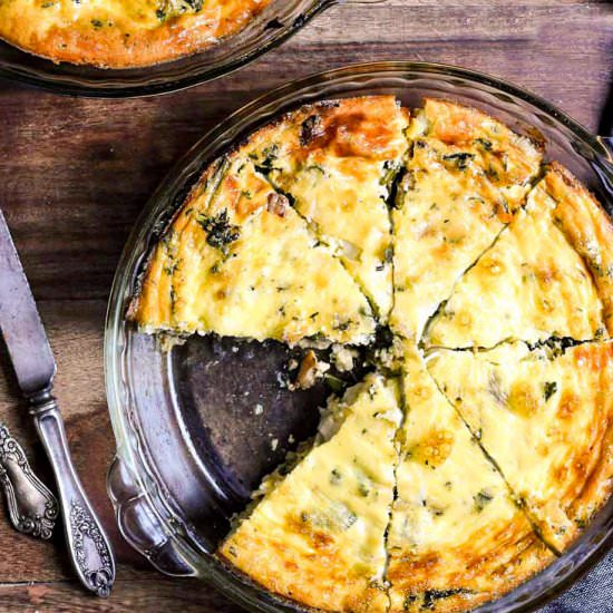 Crustless Quiche