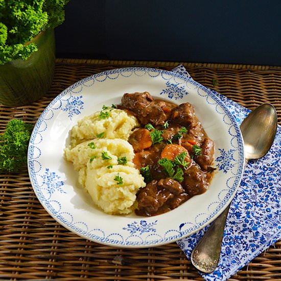 Beef Stew & Celeriac Puree