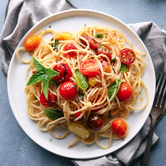 Fresh Tomato and Basil Pasta