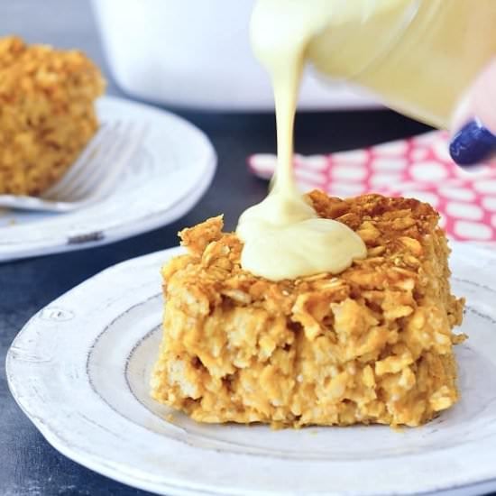 Baked Pumpkin Oatmeal