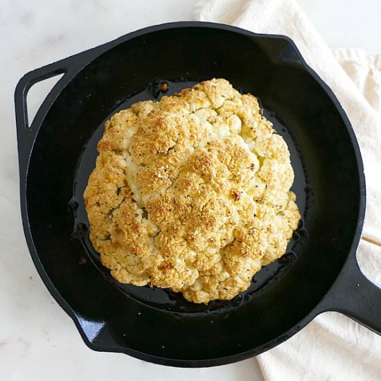 Whole Roasted Cauliflower