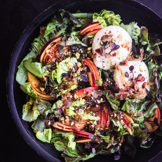 Stone Fruit & Prosciutto Salad