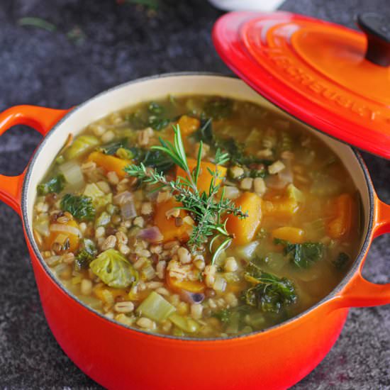 Autumn Squash & Lentil Stew