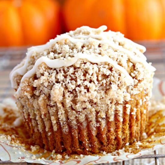 Gluten-Free Pumpkin Crumb Muffins