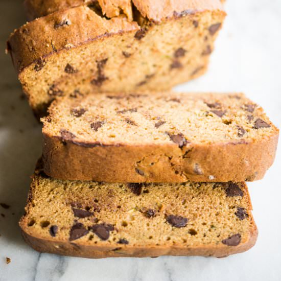 Chocolate Chip Zucchini Bread