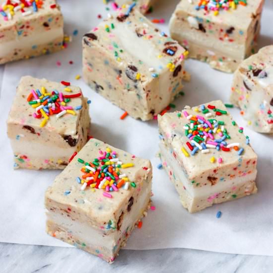Cookie Dough Ice Cream Sandwiches