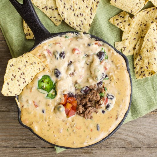 Three-Cheese Cowboy Queso Dip