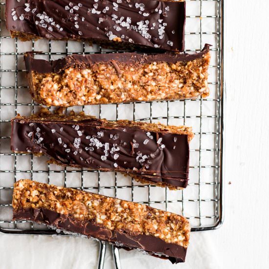 Raw Cashew Breakfast Bars