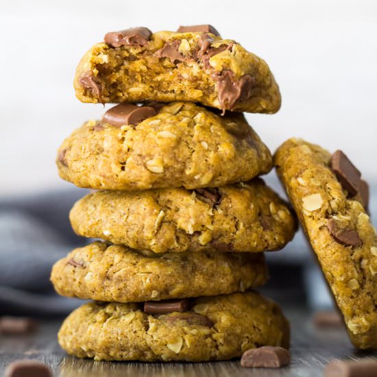 Pumpkin Oatmeal Cookies