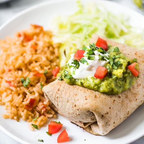 Easy Chicken Chimichangas