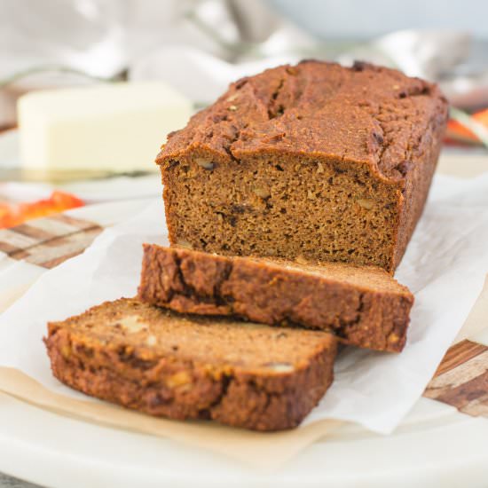 Paleo Pumpkin Bread