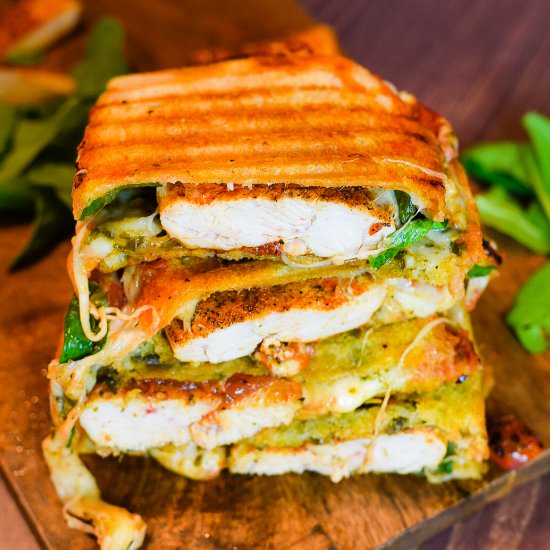 Italian Grilled Chicken Panini Sand