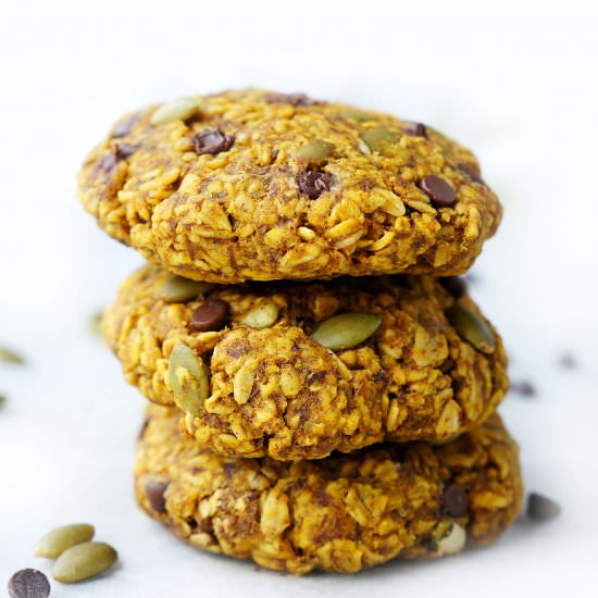 Pumpkin Breakfast Cookies