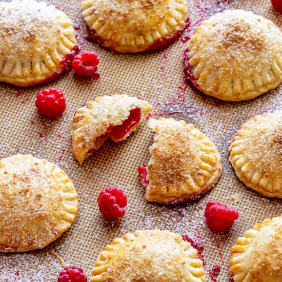 raspberry hand pies
