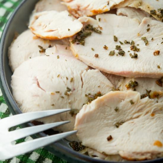 Garlic Sage Turkey Breast