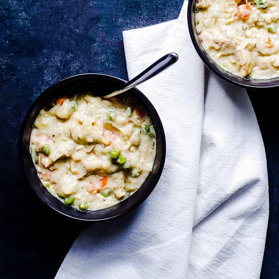 Crockpot Chicken and Dumplings