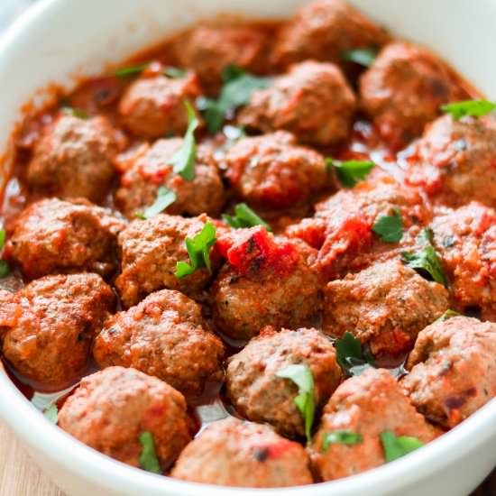 Instant Pot Meatballs Tomato Sauce