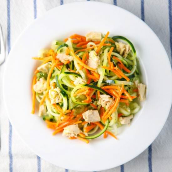 Tuna Salad with Cucumber